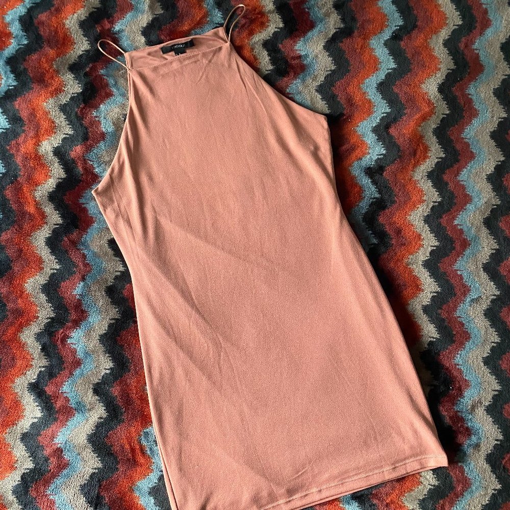 Mauve Mini Dress
